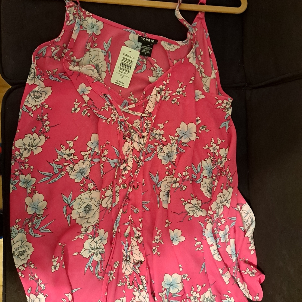 Floral tank top